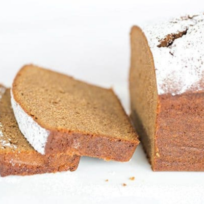 Keto Pound Cake Jengibre