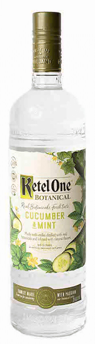 Ketel One Botanical Cucumber &amp; Mint Vodka 750ml