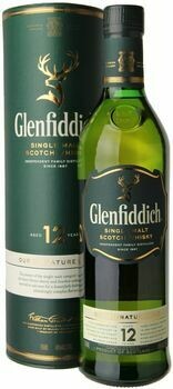 Glenfiddich 12 Year Single Malt Scotch Whisky 750ml