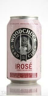 Woodchuck "Bubble Blush Rose" Hard Cider 355ml Can