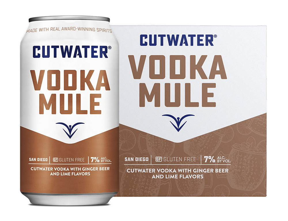 Cutwater Spirits Vodka Mule Can 4/355ml Cans