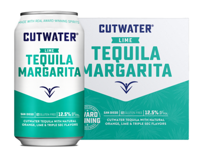 Cutwater Spirits Lime Tequila Margarita 4/355ml Cans