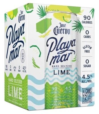 Jose Cuervo Playa-mar Lime 4/355ml Cans