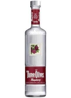 Three Olives Raspberry Vodka 1L