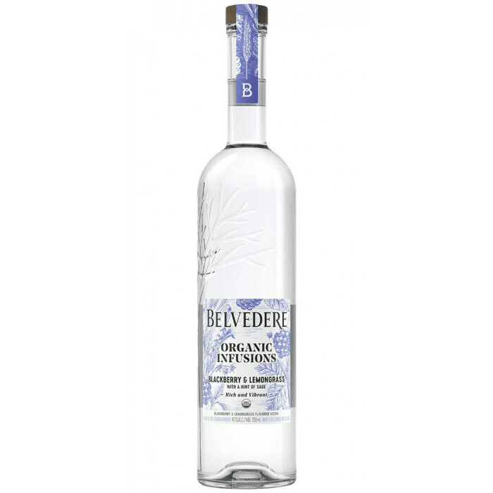 Belvedere Blackberry & Lemongrass Vodka 750ml