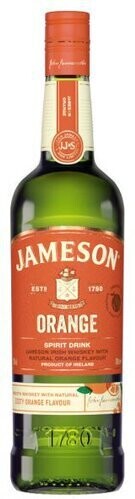 Jameson Orange Irish Whiskey 1.0L