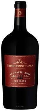 Three Finger Jack Rum Barrel Aged Red Blend 750ml