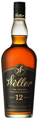 W.L. Weller 12 Year Kentucky Straight Bourbon Whiskey 90 Proof 750ml
