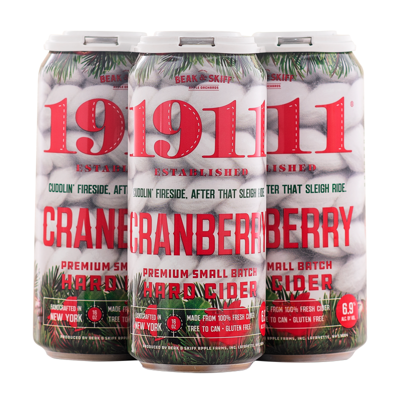 1911 Cranberry Cider 4/16oz Cans