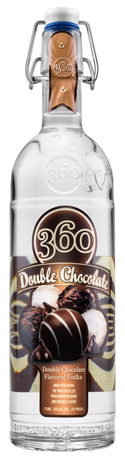 360  Double Chocolate Flavored Vodka 1L