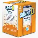 Sunny D Vodka Seltzer 4/355ml Cans