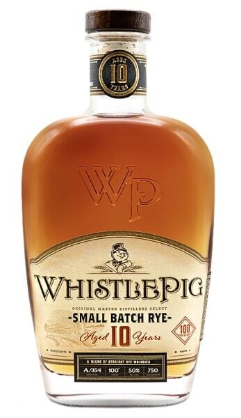 WhistlePig 10 Year Straight Rye Whiskey 750ml