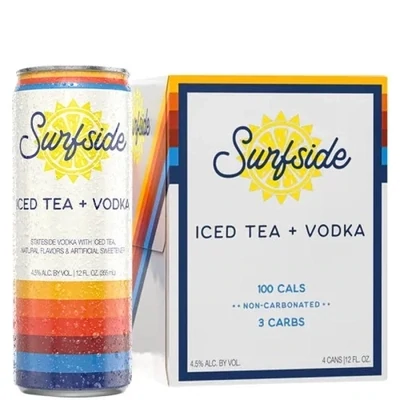Surfside Iced Tea + Vodka 4/12oz. Cans