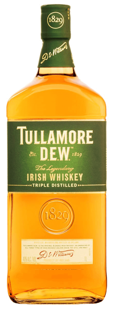 Tullamore Dew Irish Whiskey 1L