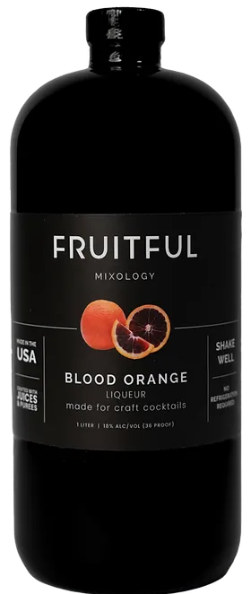 Fruitful Mixology Blood Orange Liqueur 1L