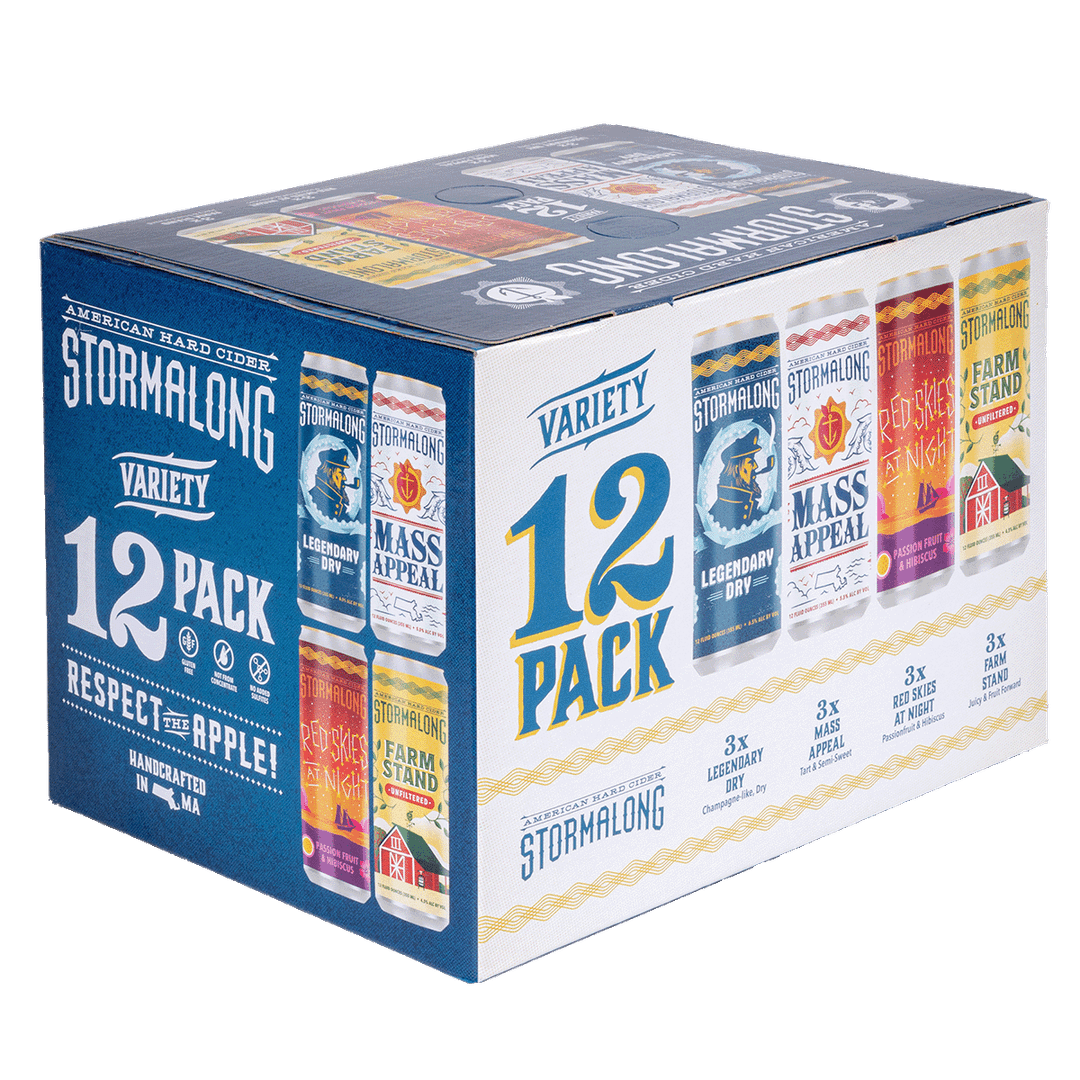 Stormalong Variety Pack 12/12oz, Cans