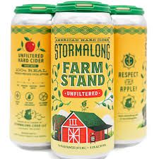 Stormalong Farmstand Unfiltered Cider 4/16oz. Cans