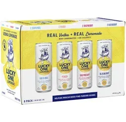 Lucky One Vodka Lemonade Variety Pack 8/12oz Cans