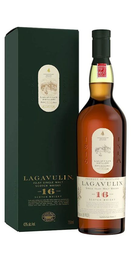Lagavulin 16 Year Single Malt Scotch Whisky 750ml