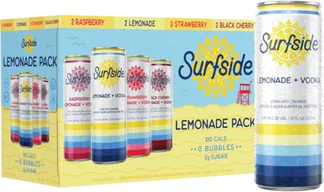 Surfside Lemonade Variety Pack 8/12oz cans