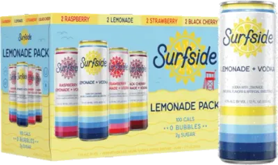 Surfside Lemonade Variety Pack 8/12oz cans