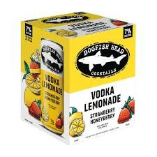 Dogfish Head Strawberry Honeyberry Vodka Lemonade 4/355ml Cans