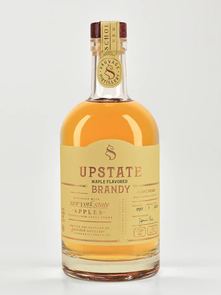 Upstate Brandy Maple 750ml