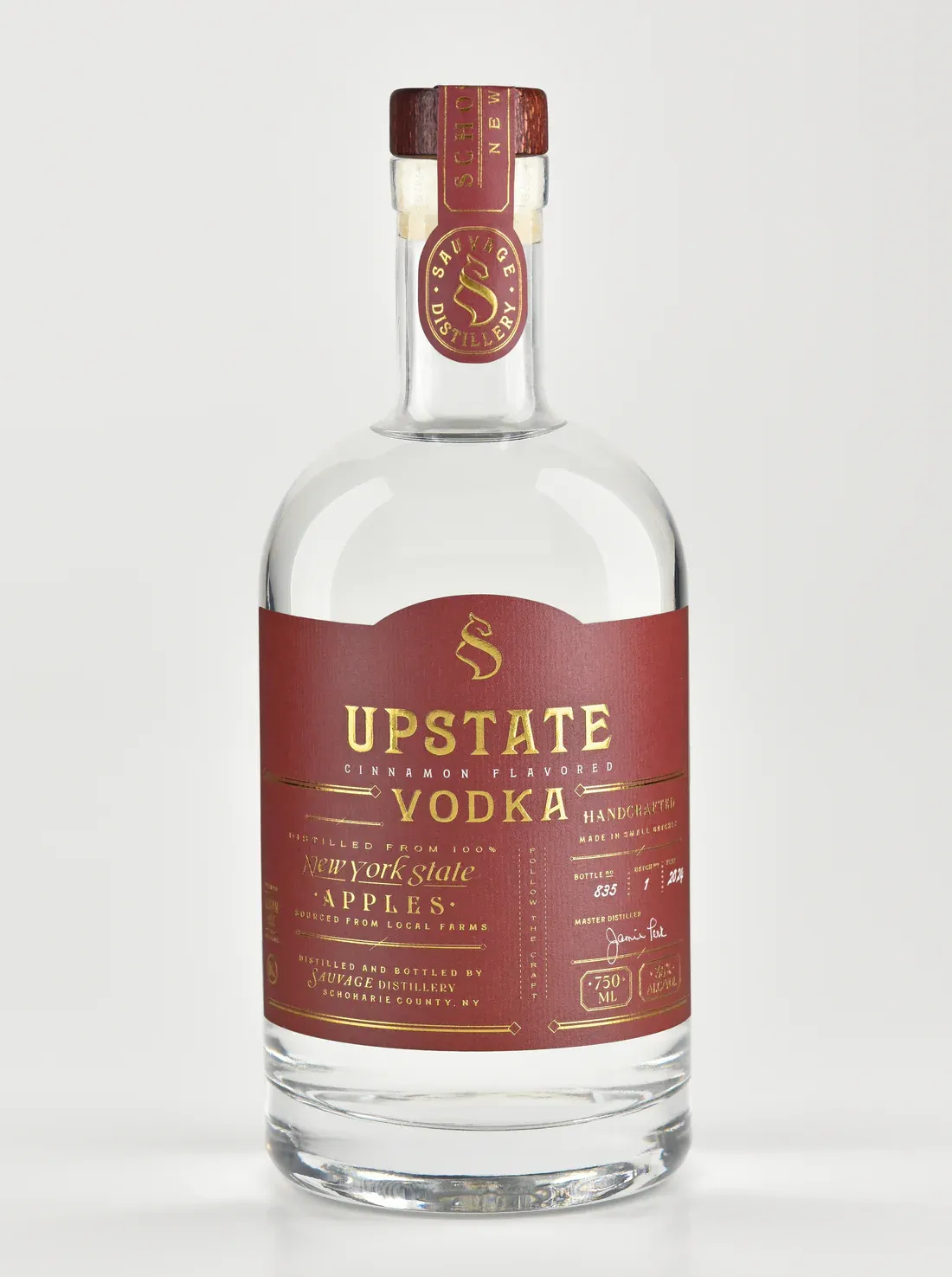 Upstate Cinnamon Vodka 750ml