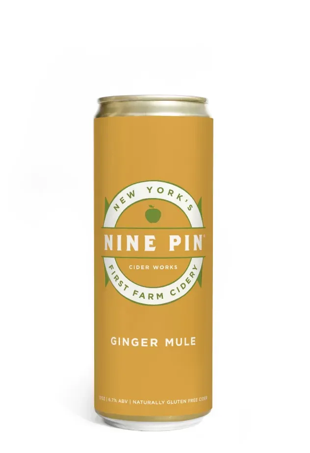 Nine Pin Cider Works Ginger Mule 4/12oz Cans