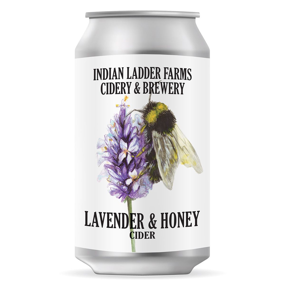 Indian Ladder Farms Lavender &amp; Honey Cider 4/16oz. Cans