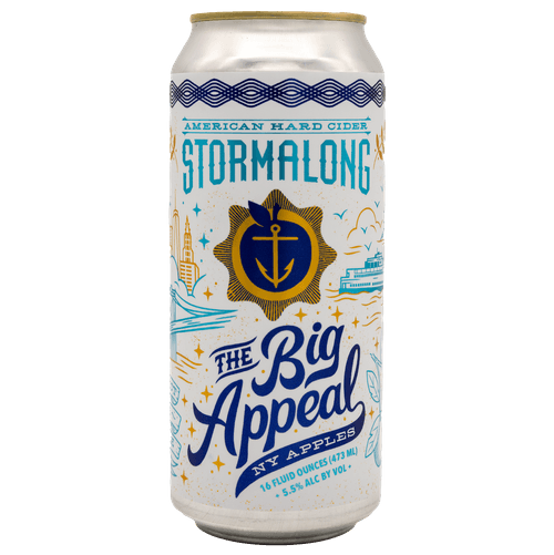 Stormalong The Big Appeal Cider 4/16oz. Cans