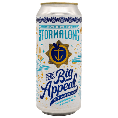 Stormalong The Big Appeal Cider 4/16oz. Cans