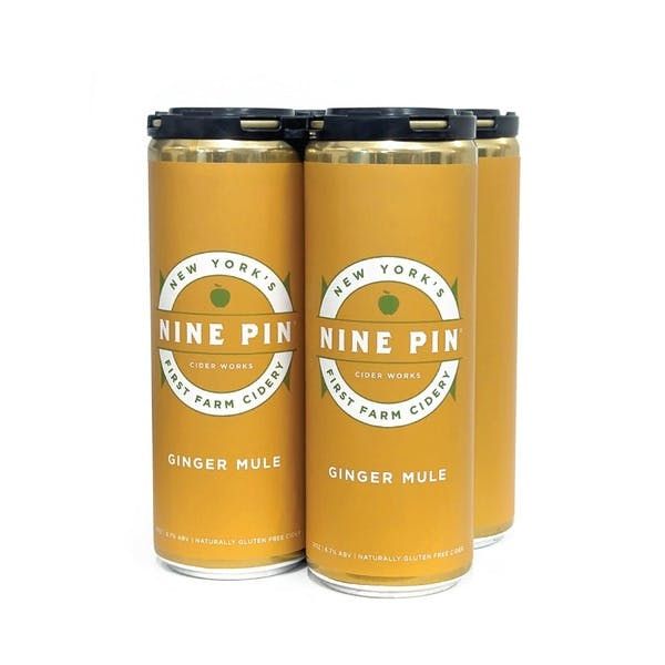 Nine Pin Cider Works Ginger Mule 4/12oz Cans