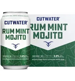 Cutwater Rum Mint Mojito 4/355ml Cans