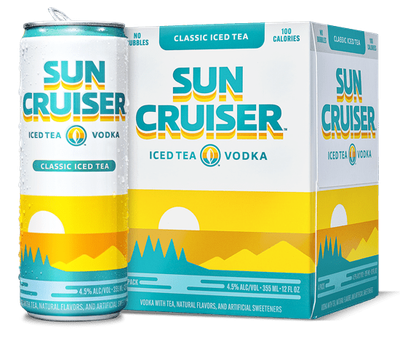Sun Cruiser Ice Tea Vodka 4/12oz. Cans