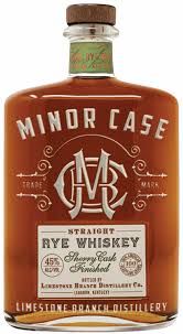Minor Case Straight Rye  Whiskey 750ml