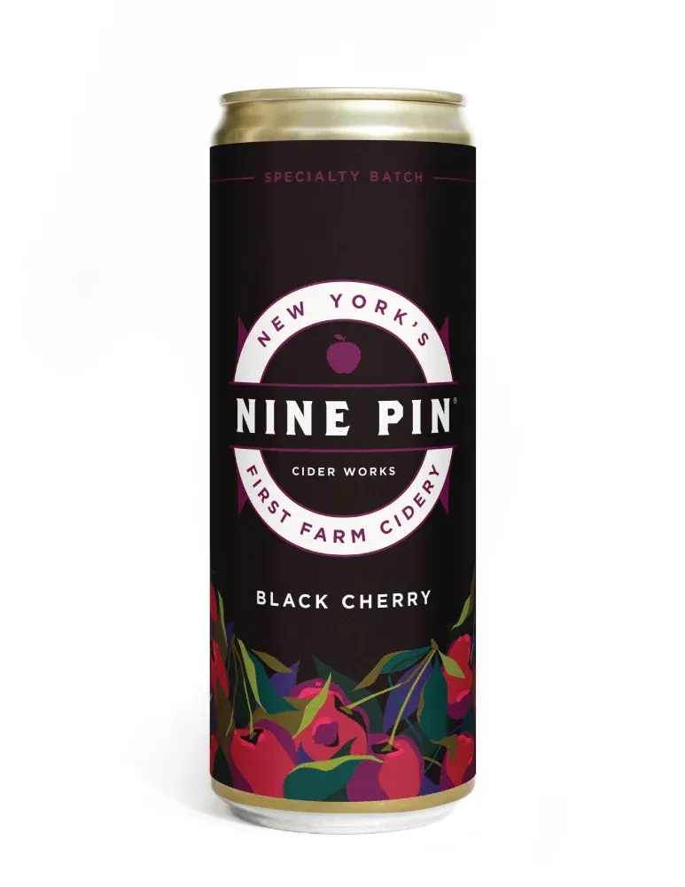 Nine Pin Cider Black Cherry 4/12oz Cans
