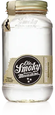 Ole Smoky White Lightnin' Moonshine 750ml