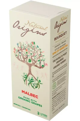 Domaine Bousquet Natural Origins Malbec 3L Box 