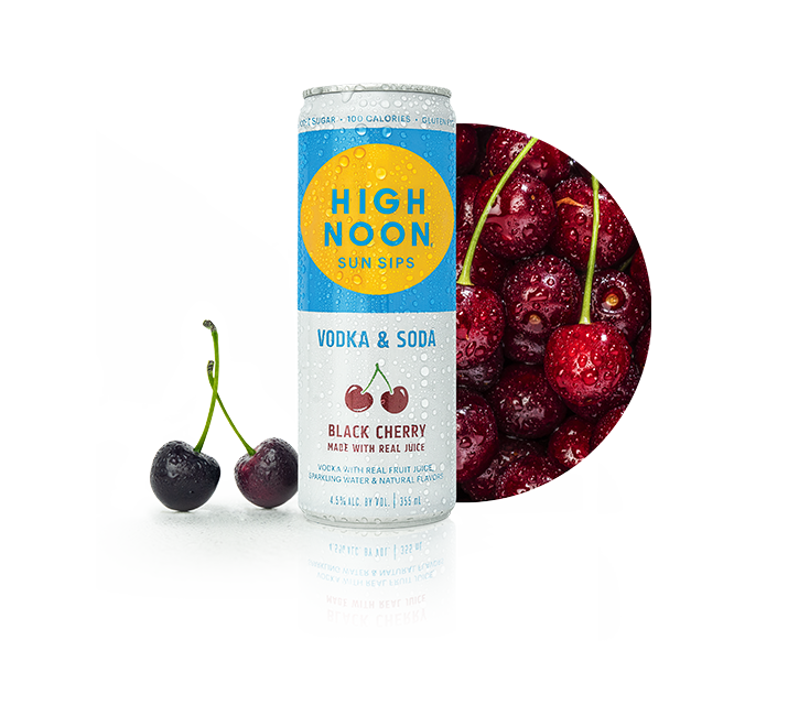High Noon Black Cherry 4/355ml Cans