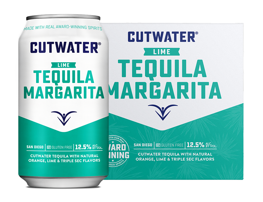 Cutwater Spirits Lime Tequila Margarita 4/355ml Cans