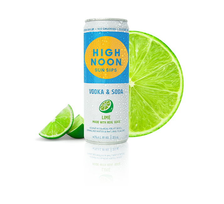 High Noon Lime 4/355ml Cans