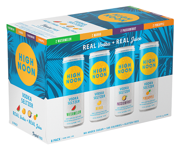 High Noon Tropical Variety 8/355ml Cans