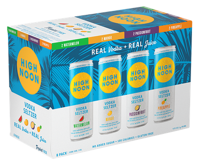 High Noon Tropical Variety 8/355ml Cans
