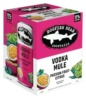 Dogfish Head Passion Fruit Citrus Vodka Mule 4/355ml Cans
