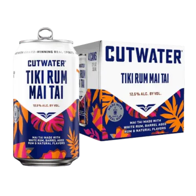 Cutwater Tiki Rum Mai Tai 4/355ml Cans