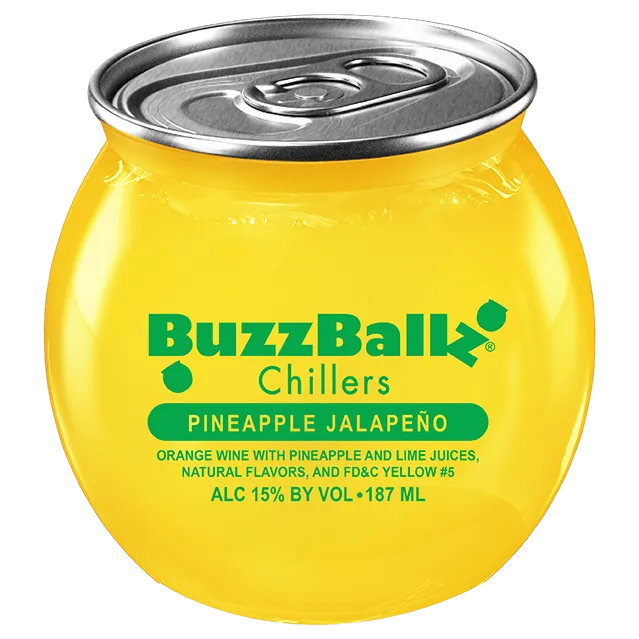 Buzzballz Pineapple Jalapeño Cocktail 200ml