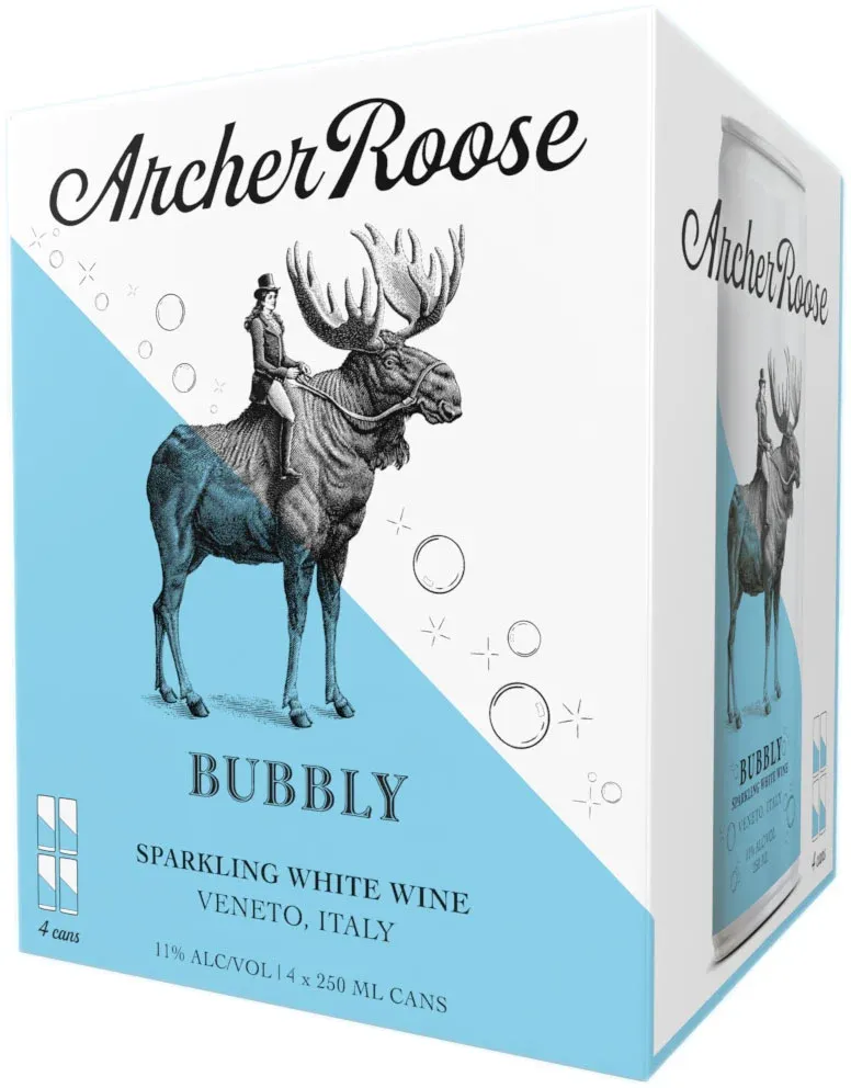 Archer Roose Bubbly 4/250ml Cans