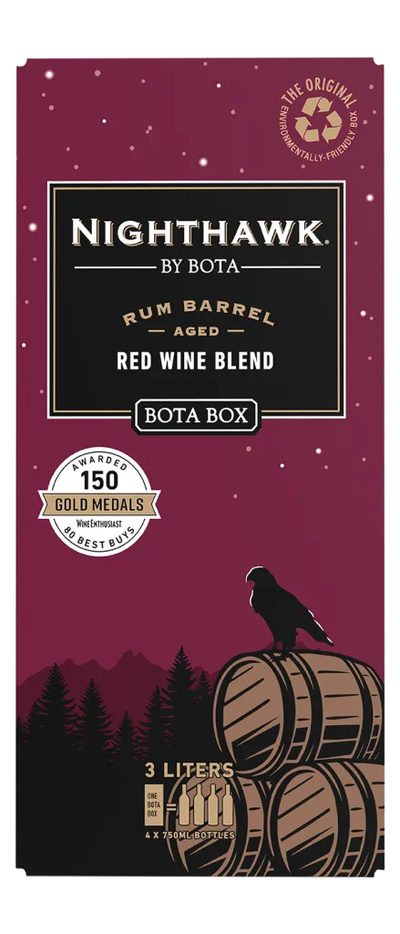 Bota Box Nighthawk Rum Barrel Aged Red Wine Blend 3L