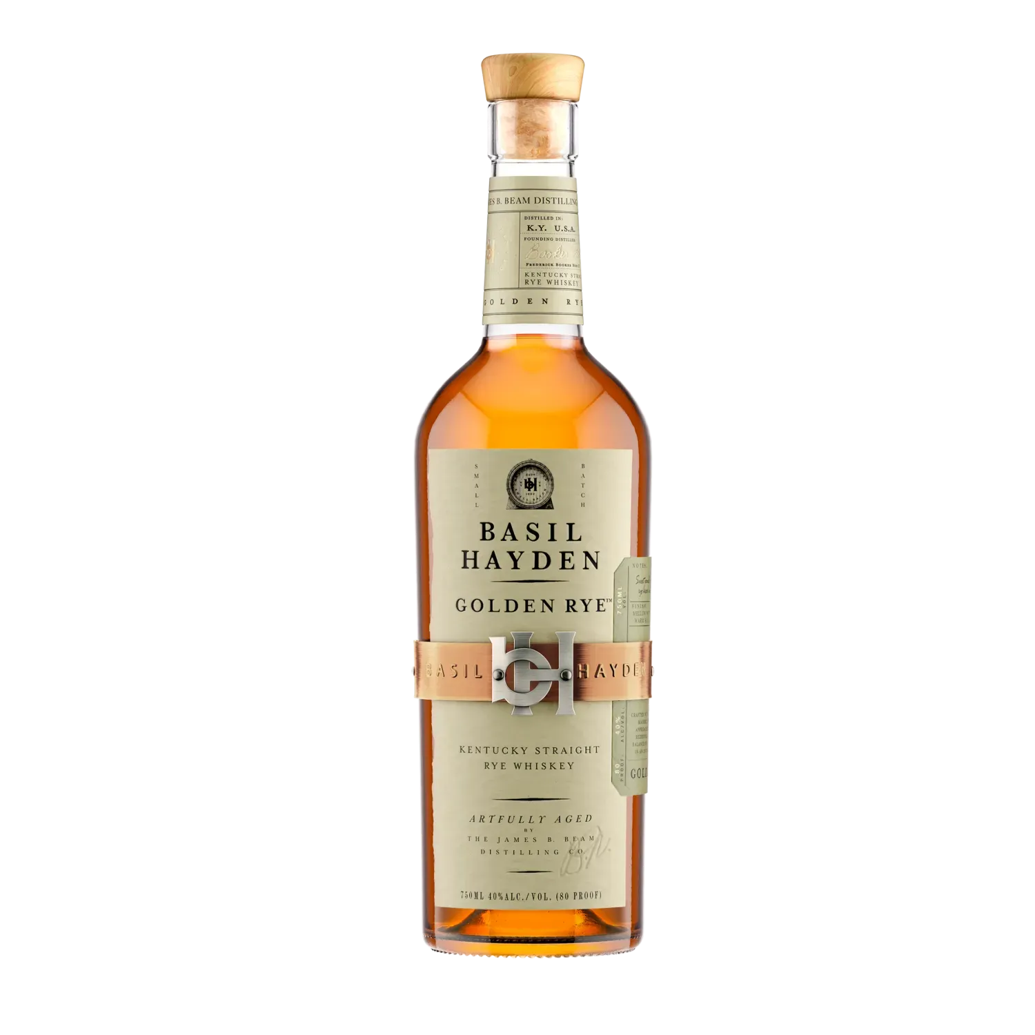 Basil Hayden Golden Kentucky Straight Rye Whiskey 750ml